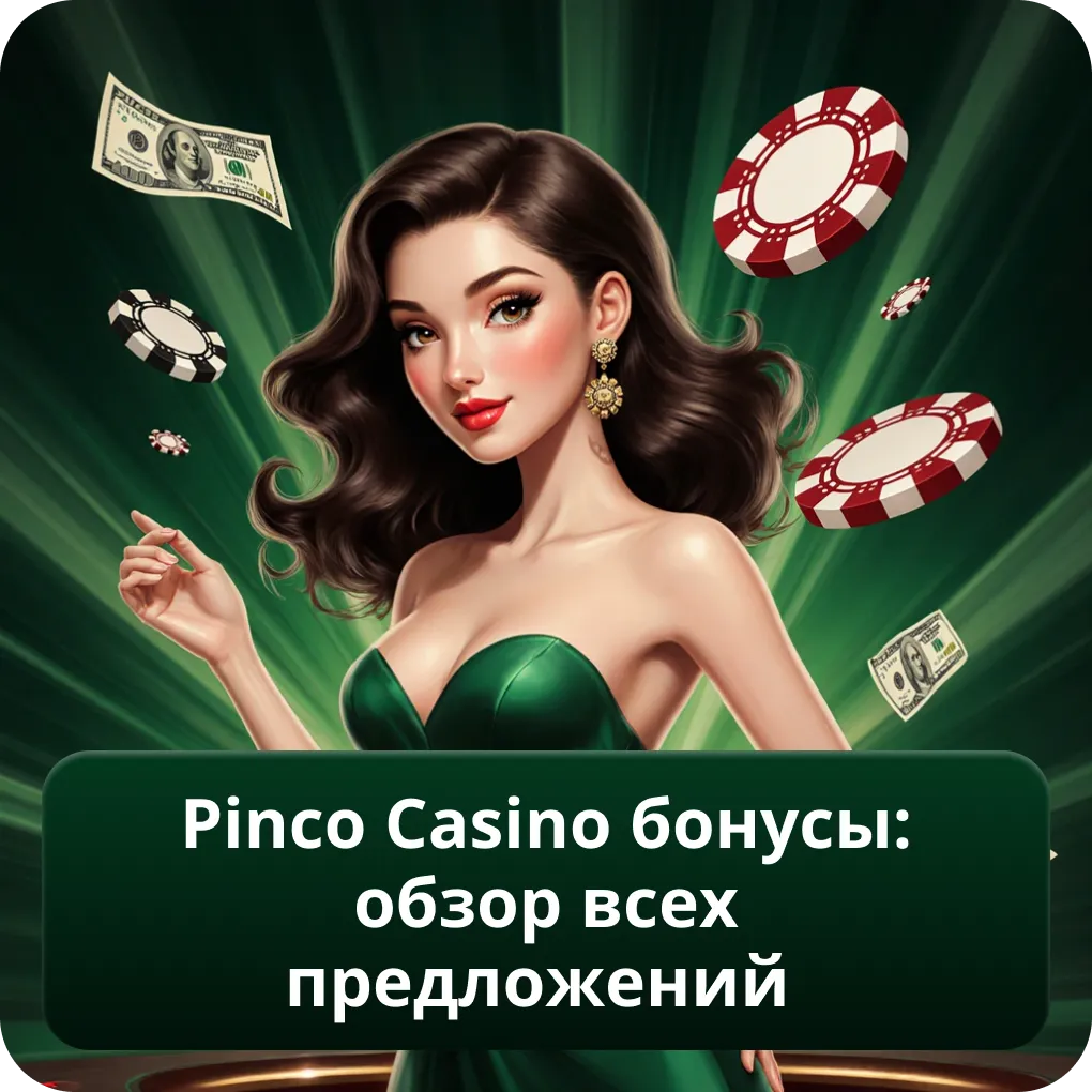 Pinco Casino Бонусы: обзор всех предложений