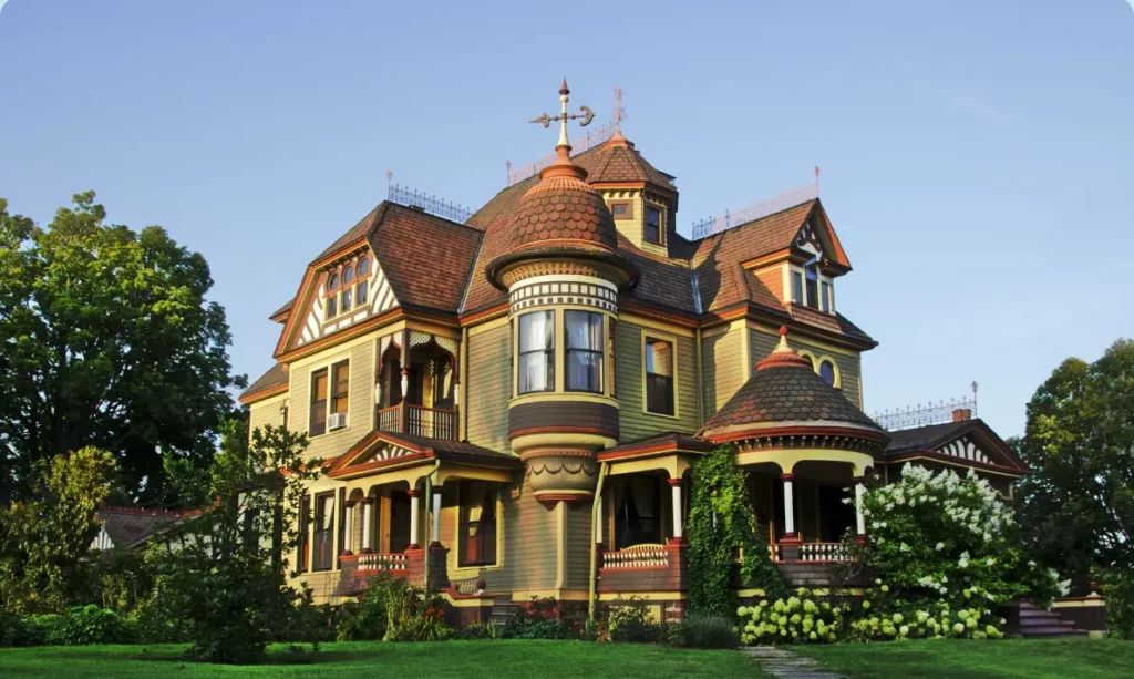 American House Styles Victorian Home - Dallas Interior Design