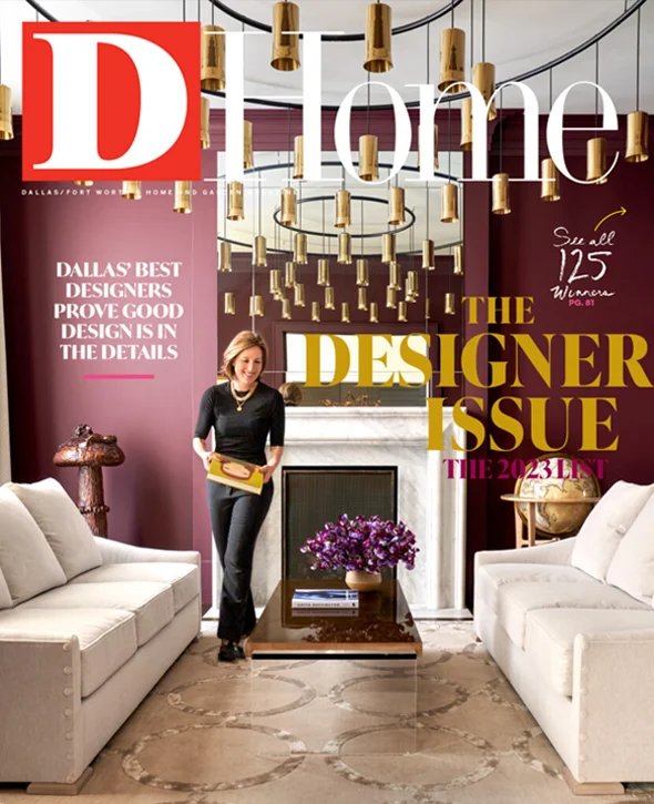 Dallas Interior Designer Near Me DHome Magazine Modern luxury Cover